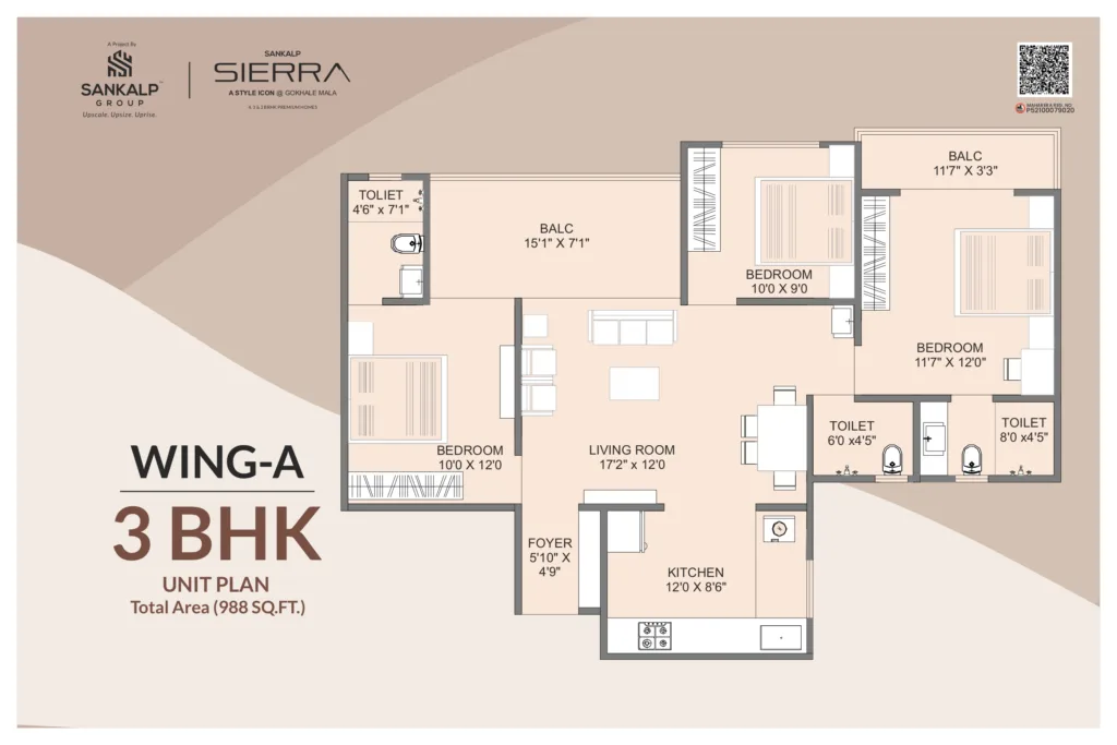 A Wing Unit Plan Sankjalp Sierra page 0003