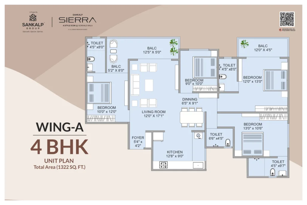 A Wing Unit Plan Sankjalp Sierra page 0005